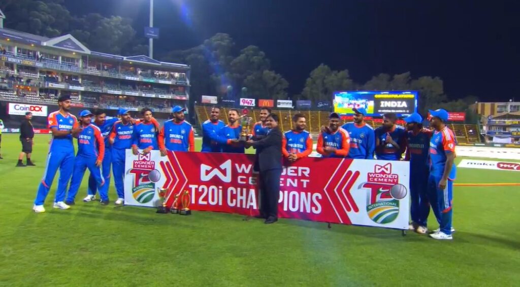 India Tour of South Africa 2024 (T20I Series)