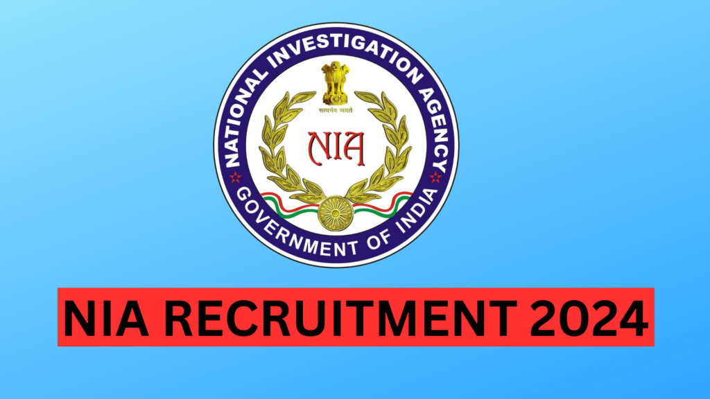 NIA RECRUITMENT