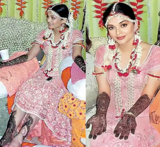 Aishwarya Rai’s Stunning Mehendi Ceremony Pics Trend Again Amid Separation Buzz