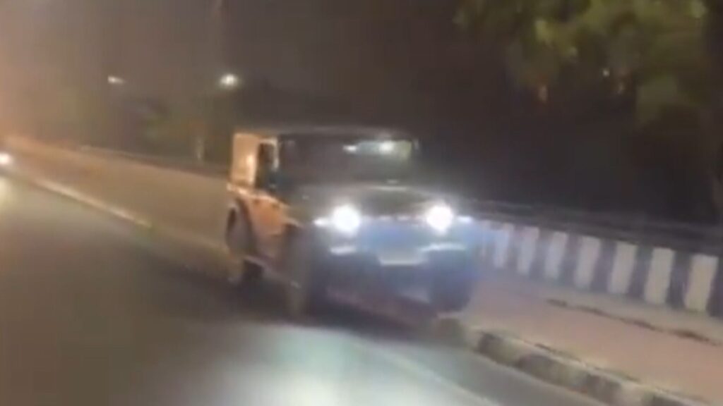 Shocking Video: Youth Drives SUV on Footpath in Ghaziabad, Investigation Underway